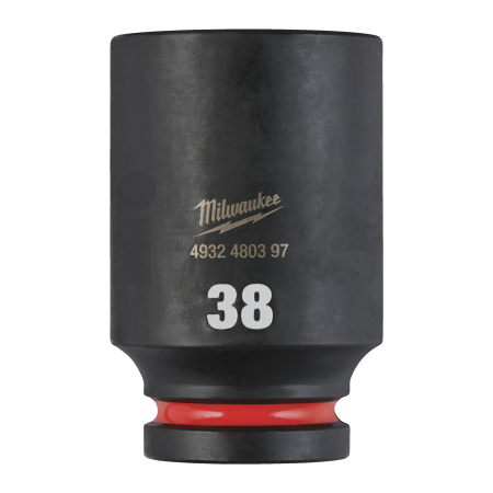 MILWAUKEE Průmyslové hlavice Shockwave 3/4" HEX 38mm dlouhé 4932480397