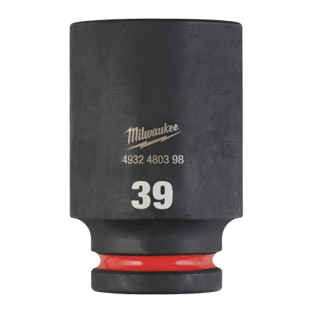 MILWAUKEE Průmyslové hlavice Shockwave 3/4" HEX 39mm dlouhé 4932480398