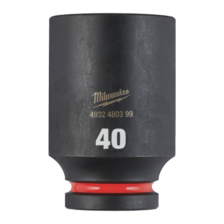 MILWAUKEE Průmyslové hlavice Shockwave 3/4" HEX 40mm dlouhé 4932480399