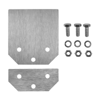 MILWAUKEE Náhradní list pro 4932352919 o tloušťce 1 mm 100x110 mm / upevňovací deska 98x54x1 mm / 3 x šrouby M8x20, 3 x matice M