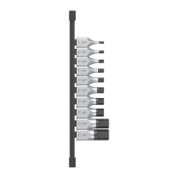 MILWAUKEE ½″ sada nástrčných metrických klíčů Hex 10 ks 4932480853