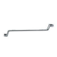 MILWAUKEE Vyhnutý oboustranný očkový klíč 12x13mm 4932492743