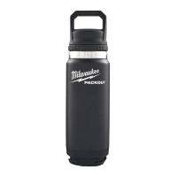 MILWAUKEE Packout™ láhev 710 ml s víčkem - černá 4932493466