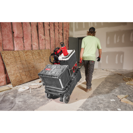 MILWAUKEE Packout™ láhev 1065 ml s víčkem - červená 4932493467