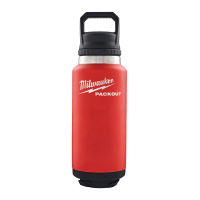 MILWAUKEE Packout™ láhev 1065 ml s víčkem - červená 4932493467