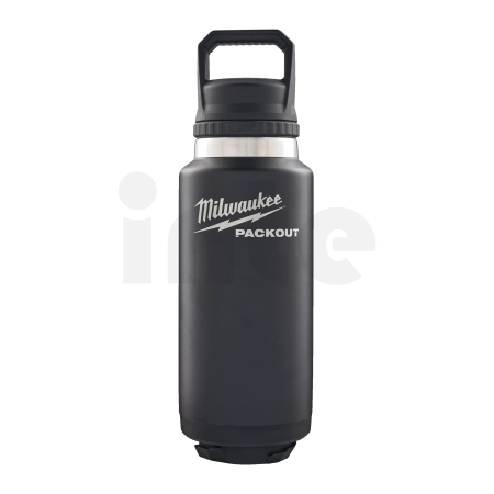MILWAUKEE Packout láhev s víčkem 1065 ml - černá 4932493468