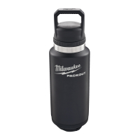MILWAUKEE Packout láhev s víčkem 1065 ml - černá 4932493468