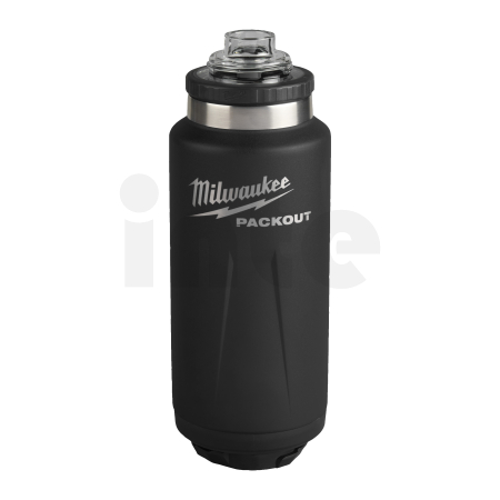 MILWAUKEE Packout láhev s víčkem 1065 ml - černá 4932493468