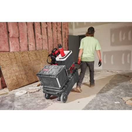 MILWAUKEE Packout láhev s víčkem 532 ml - červená 4932493991