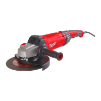 MILWAUKEE 2400 W úhlová bruska s brzdou, bezpečnostní spojkou a AVS 4933471464
