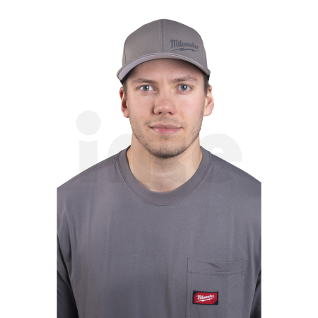 MILWAUKEE Baseballová kšiltovka - šedá 4932493097