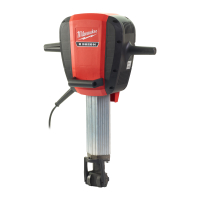 MILWAUKEE 25 kg demoliční kladivo 28 mm HEX 4933471685