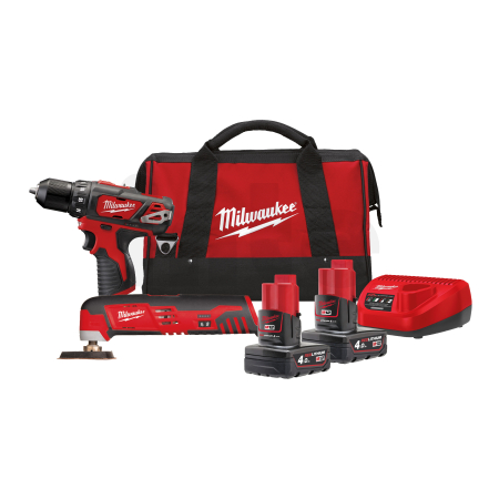 MILWAUKEE M12BPP2D-402B - M12™ set nářadí 4933441250