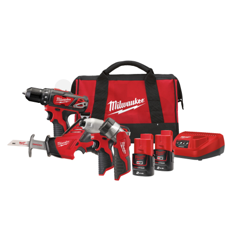 MILWAUKEE M12BPP4A-202B - M12™ set nářadí 4933441240