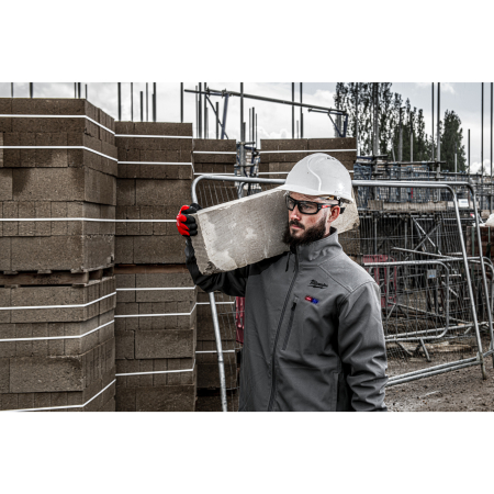 MILWAUKEE M12 HJ GREY5 M12™ vyhřívaná bunda šedá 4933478974