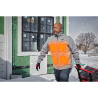 MILWAUKEE M12 HJ GREY5 M12™ vyhřívaná bunda šedá 4933479363