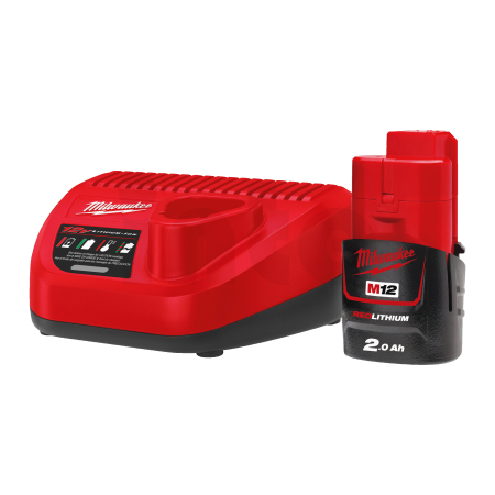 MILWAUKEE M12™  sada akumulátorů a nabíječky 4933451900