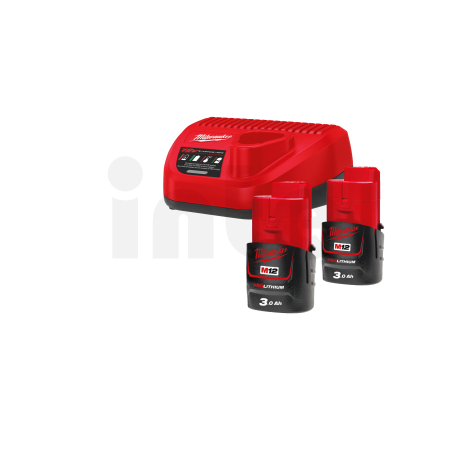 MILWAUKEE M12NRG-302 - M12™ NRG sada 4933451902