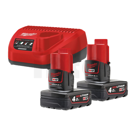 MILWAUKEE M12NRG-402 - M12™ NRG sada 4933459211