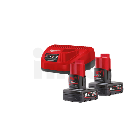 MILWAUKEE M12NRG-602 - M12™ NRG sada 4933451903