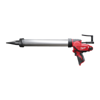MILWAUKEE M12™ kompaktní vytlačovací pistole – 600 ml tuba 4933441786