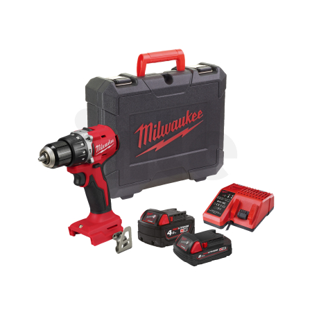MILWAUKEE M18 BLPDRC-422C kompaktní bezuhlíková příklepová vrtačka 4933492825