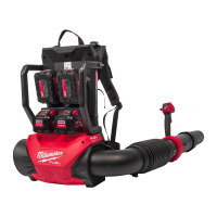 MILWAUKEE M18 F2BPB-124 zádový fukar na dva akumulátory 4933493213