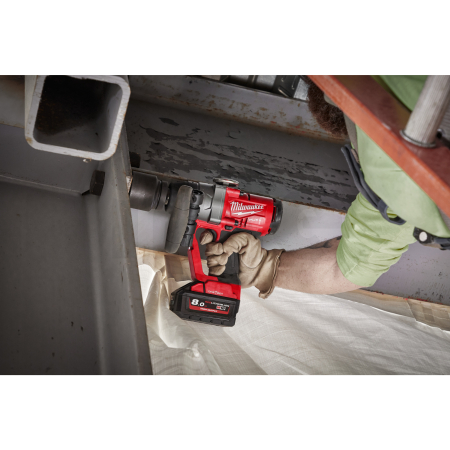 MILWAUKEE M18 ONEFHIWF1-802X FUEL ONE-KEY 1″ rázový utahovák s pojistným kroužkem 4933499254