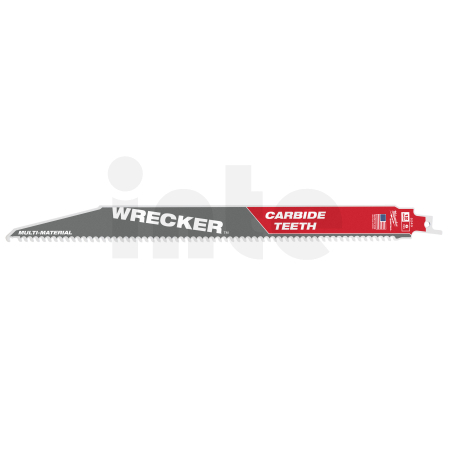 MILWAUKEE Pilový plátek WRECKER s karbidovými zuby 300 × 6 TPI - 1 kus 48005243