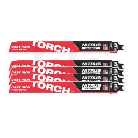 MILWAUKEE pilové plátky TCT TORCH NITRUS 230 x 10, 5 ks, 48006552