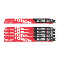 MILWAUKEE pilové plátky TCT TORCH NITRUS 230 x 10, 5 ks, 48006552
