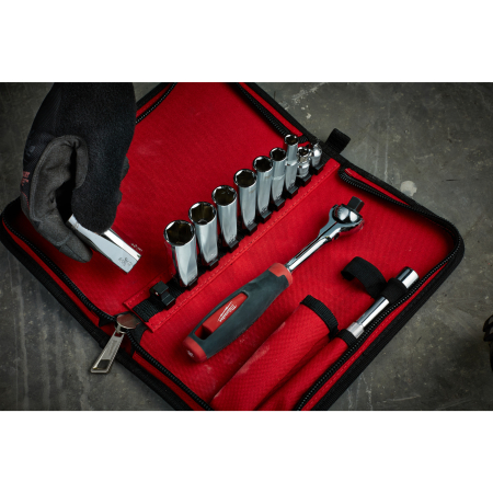 MILWAUKEE Ráčnový set ⅜″ 12 ks 48229001