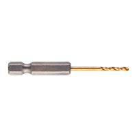 MILWAUKEE HSS-TiN Red Hex 2 mm - 2 ks 48894703