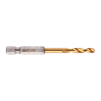 MILWAUKEE HSS-TiN Red Hex 4.2 mm - 1 ks 48894709