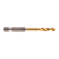 MILWAUKEE HSS-TiN Red Hex 4.5 mm - 1 ks 48894710