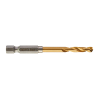 MILWAUKEE HSS-TiN Red Hex 4.8 mm - 1 ks 48894711