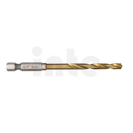 MILWAUKEE HSS-TiN Red Hex 5 mm - 1 ks 48894712
