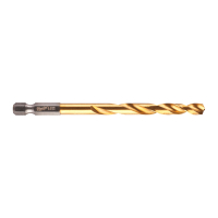 MILWAUKEE HSS-TiN Red Hex 6.5 mm - 1 ks 48894715