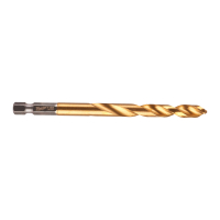 MILWAUKEE HSS-TiN Red Hex 7.5 mm - 1 ks 48894718