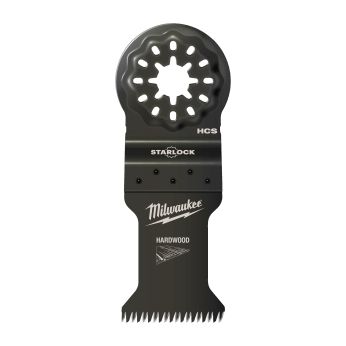 MILWAUKEE Bimetalový nůž 35 mm pro ponorné řezy do dřeva a geometrie zubů se třemi řeznými břity zaručují rychlé a čisté řezy 48