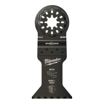 MILWAUKEE Univerzální bimetalový nůž 43 mm pro ponorné řezy zaručuje dlouhou životnost 48906035
