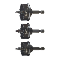 MILWAUKEE SHOCKWAVE Impact Duty™ sada děrovek 3 ks 49224800