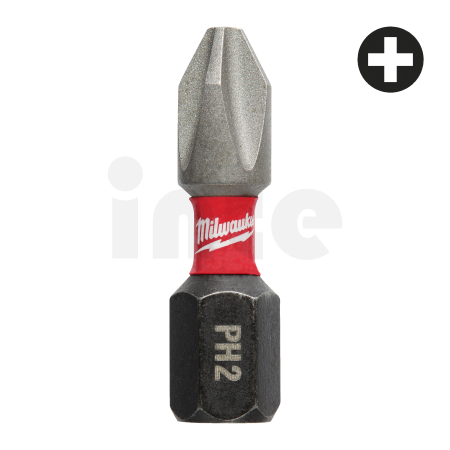 MILWAUKEE Šroubovací bity ShW PH2 25mm - 2ks 4932430852