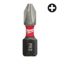 MILWAUKEE Šroubovací bity ShW PH2 25mm - 2ks 4932430852
