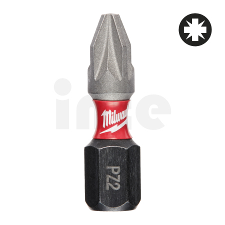 MILWAUKEE Šroubovací bity ShW PZ2 25mm - 2ks 4932430863