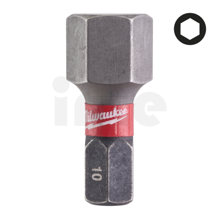 MILWAUKEE Šroubovací bity ShW Hex10 25mm - 2ks 4932430899