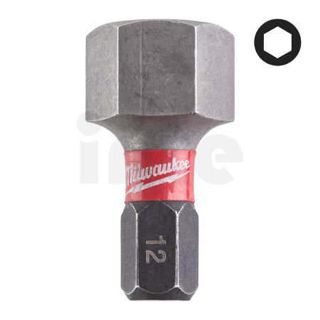 MILWAUKEE Šroubovací bity ShW Hex12 25mm - 2ks 4932430900