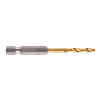 MILWAUKEE HSS-TiN Red Hex 3,3 mm - 2 kusy 4932471089