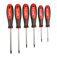 MILWAUKEE Tri-lobe šroubováky Torx sada 6 ks 4932471809