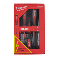 MILWAUKEE Tri-Lobe VDE Screwdrivers Šroubovák Tri-Lobe VDE sada - 5 ks 4932478737